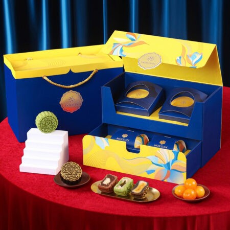 hộp bánh trung thu 2 tầng