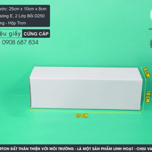 Bao bì giấy sử dụng chất liệu giấy carton