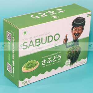 Bao bì rong nho được thiết kế ấn tượng