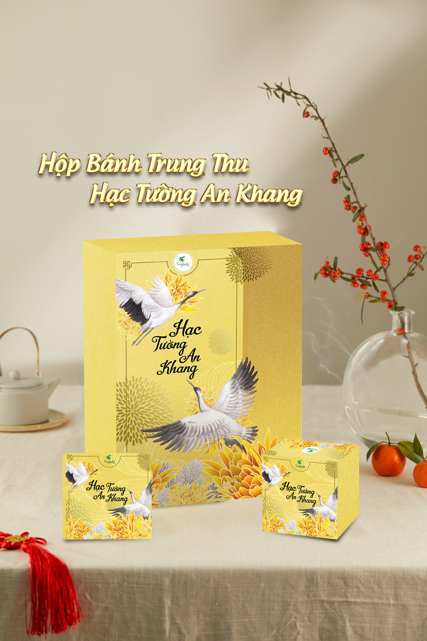 HỘP BÁNH TRUNG THU SONG HẠC