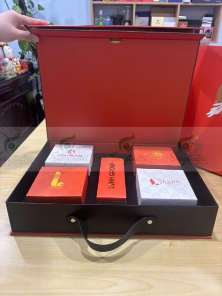 hộp bánh trung thu 3d có quai