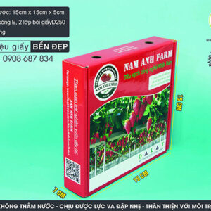 Hộp sử dụng chất liệu giấy carton