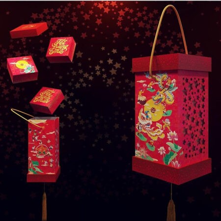 HỘP BÁNH TRUNG THU HÌNH TRÒN