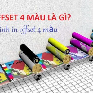 Tìm hiểu công nghệ in offset 4 màu trong bao bì giấy