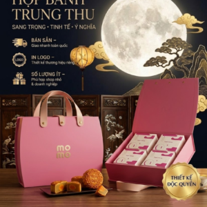 Hộp Bánh Trung Thu MoMo – Thiết Kế Hiện Đại Giúp Thương Hiệu Nổi Bật Mùa Lễ