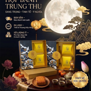 Hộp Bánh Trung Thu Lacharm – Thiết Kế Sang Trọng Tôn Vinh Giá Trị Quà Tặng Cao Cấp
