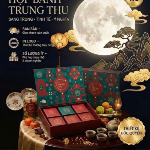 Hộp Bánh Trung Thu Vị Trung Thu – Khi Thiết Kế Tối Giản Trở Thành Điểm Nhấn Khác Biệt